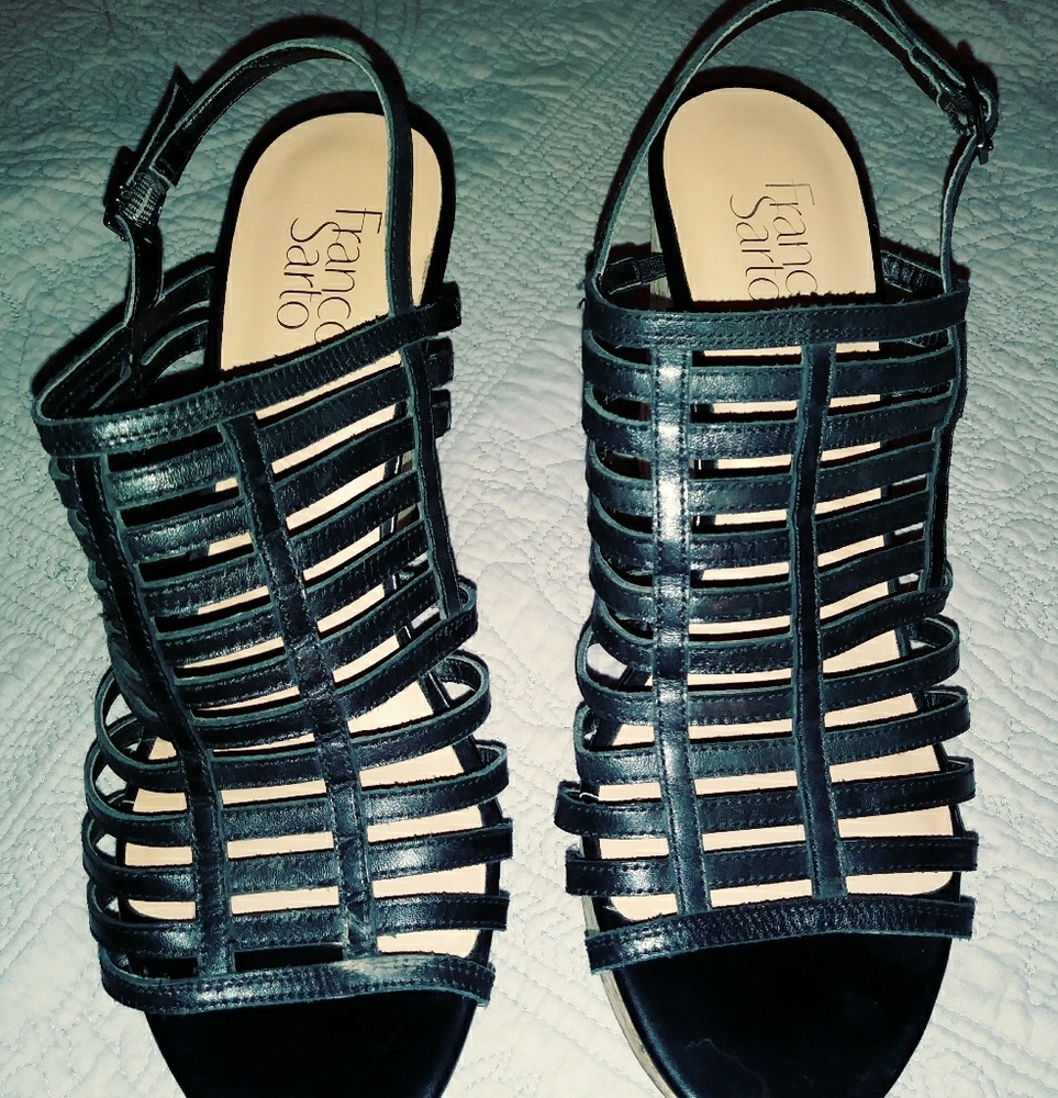Franco Sarto wedge heels